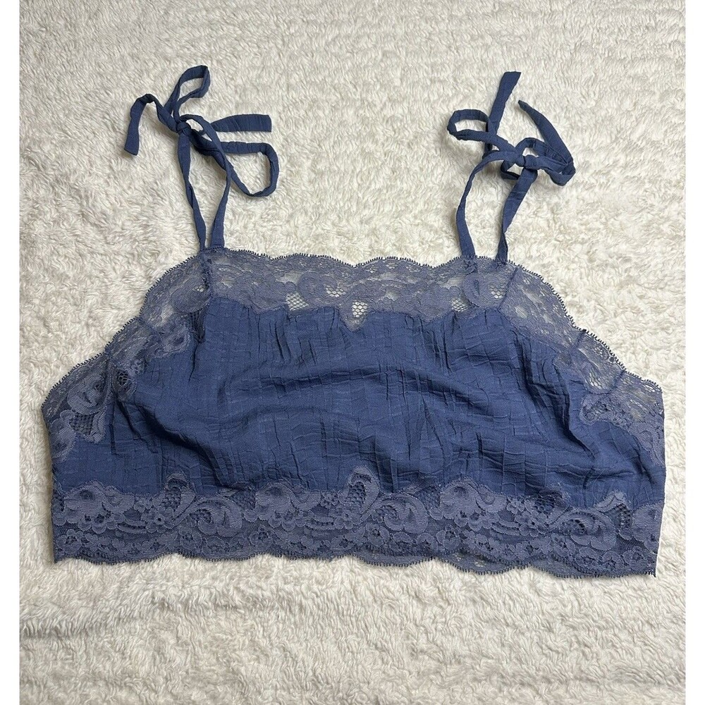 LA PERLA Italy Euro Francine III Gruppo Lace Tie Top Crop M/L Women’s Designer